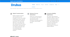 Desktop Screenshot of drubus.com